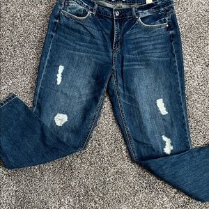 BOGO FREE Dex Jeans High Waist Distressed Ankle Jeans